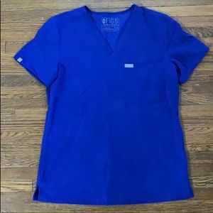 FIGS Deep Royal Blue Scrub set